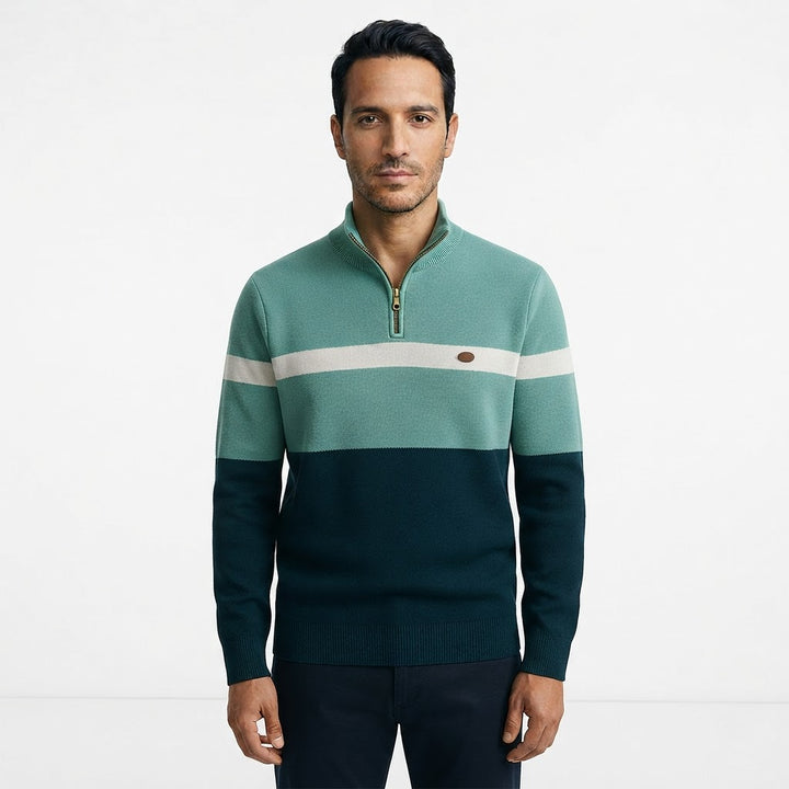 Jersey Media Cremallera Hombre