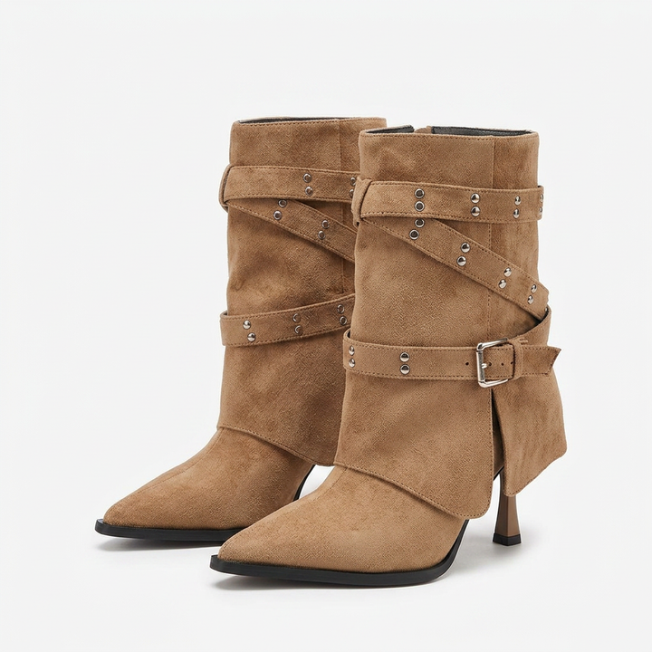 Botas Puntiagudas Tacón Aguja