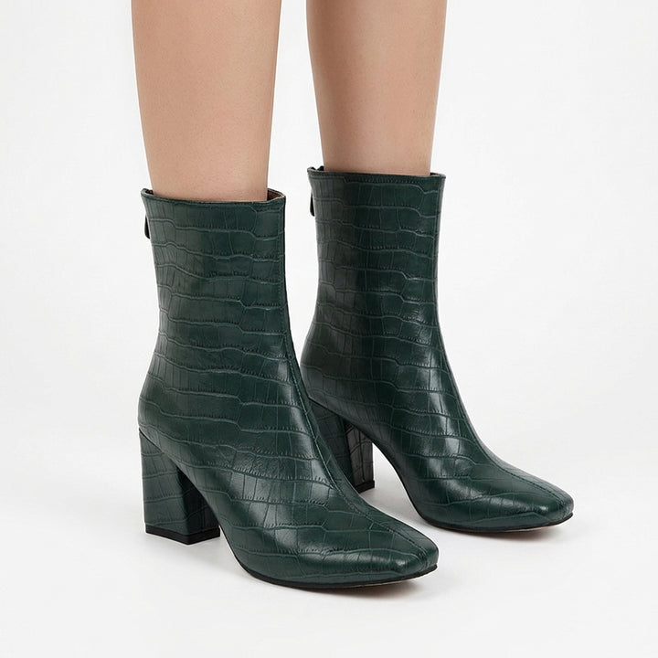 Botas Elásticas Puntera Cuadrada