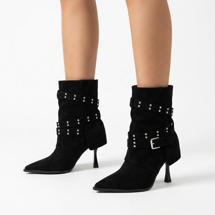 Botas Puntiagudas Tacón Aguja