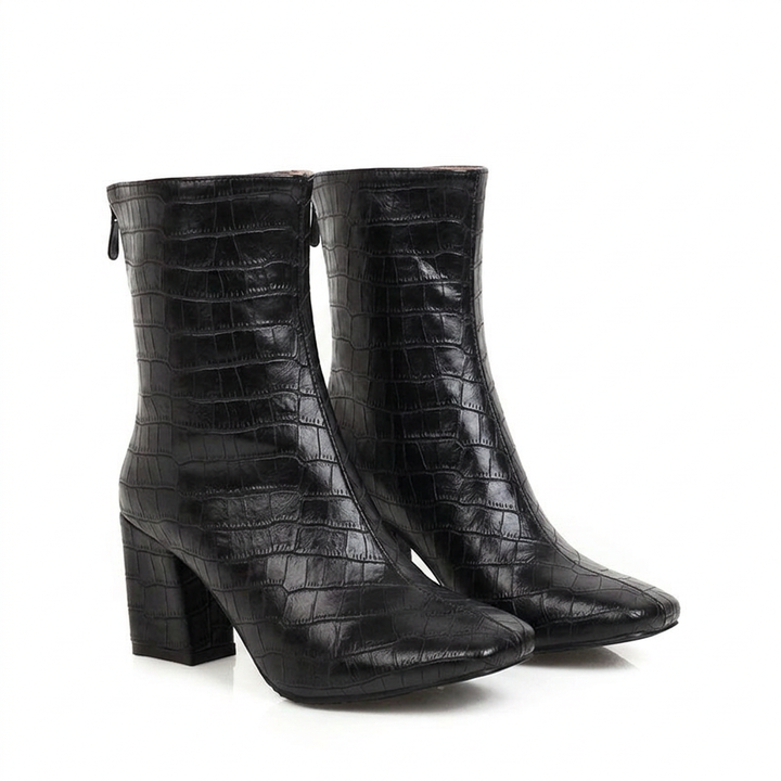 Botas Elásticas Puntera Cuadrada