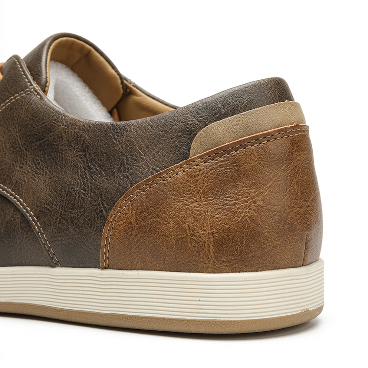 Zapatillas Ortopédicas Piel Genuina Hombre