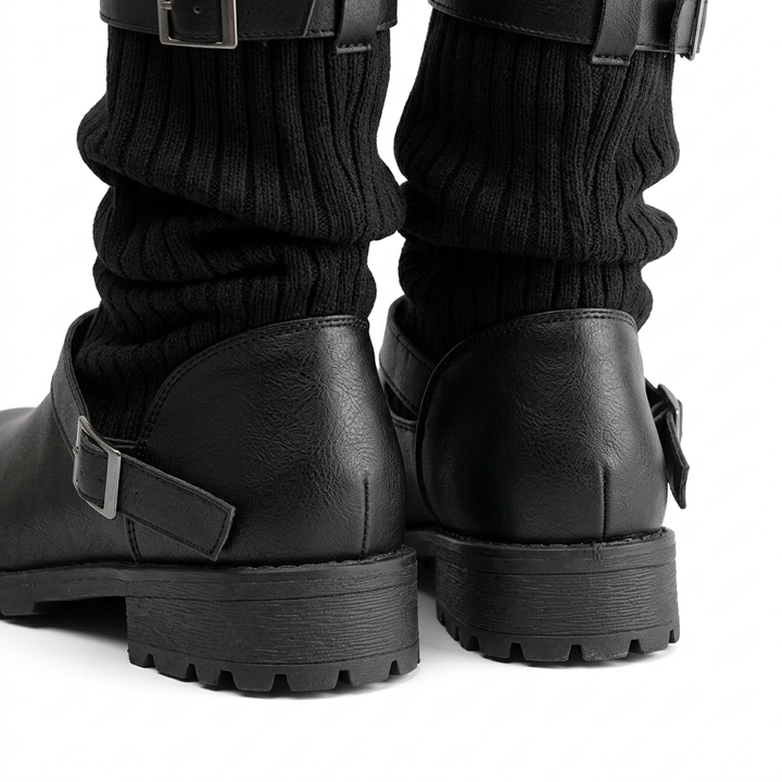 Botas Lana Media Caña