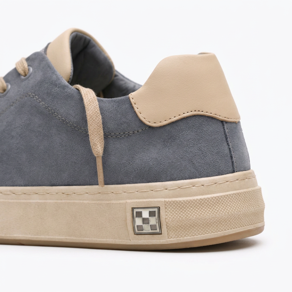 Zapatillas Ortopédicas Lona Costuras Vistas
