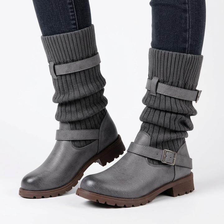 Botas Lana Media Caña