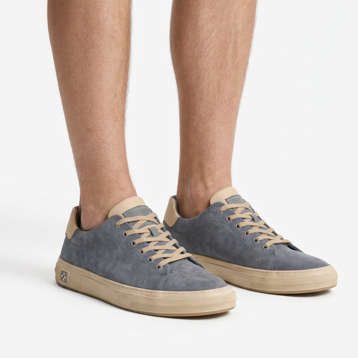 Zapatillas Ortopédicas Lona Costuras Vistas