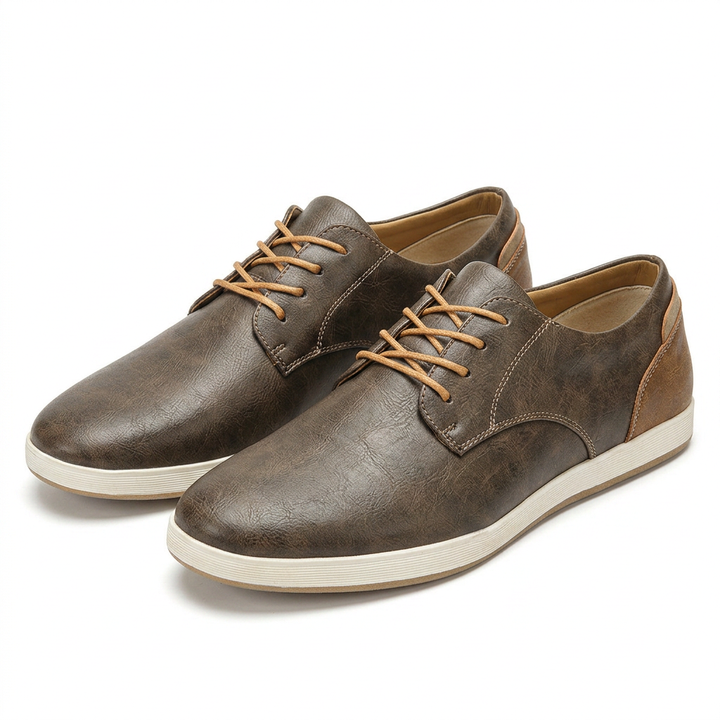 Zapatillas Ortopédicas Piel Genuina Hombre