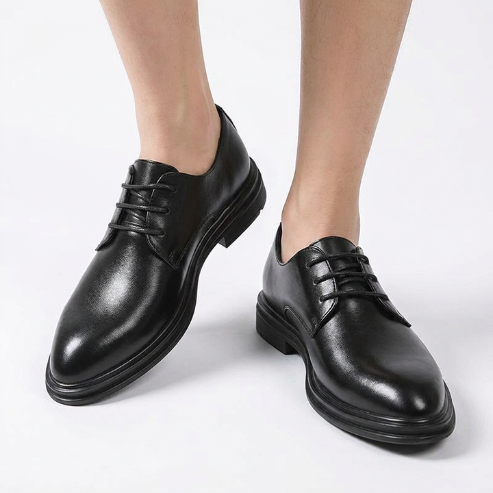 Zapatos Ortopédicas Derby Charol Hombre