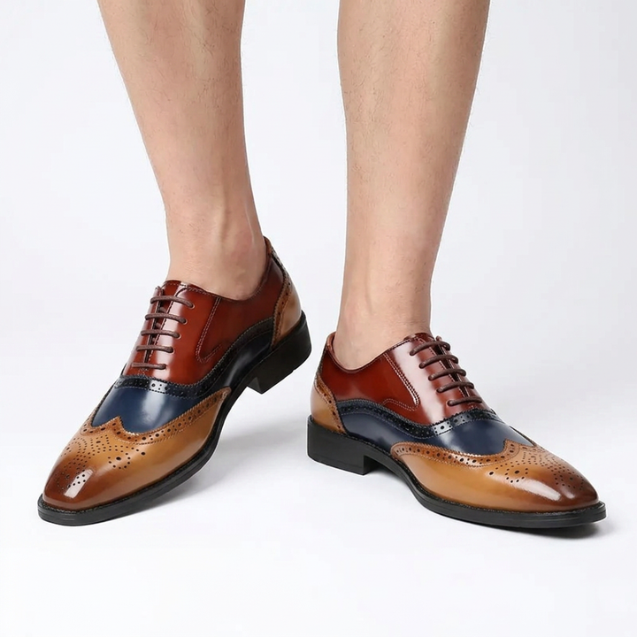 Zapatos Ortopédicas Brogue Ala Mosca