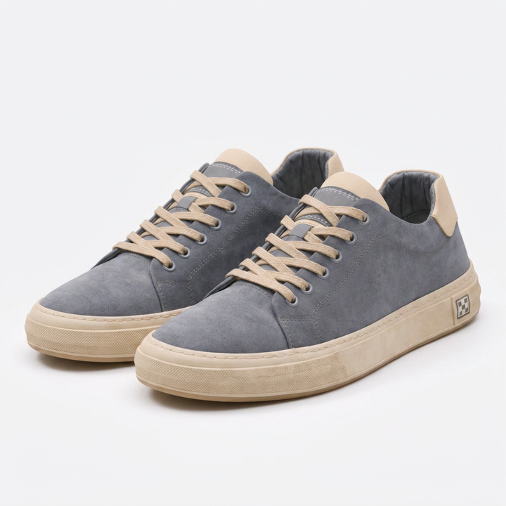 Zapatillas Ortopédicas Lona Costuras Vistas