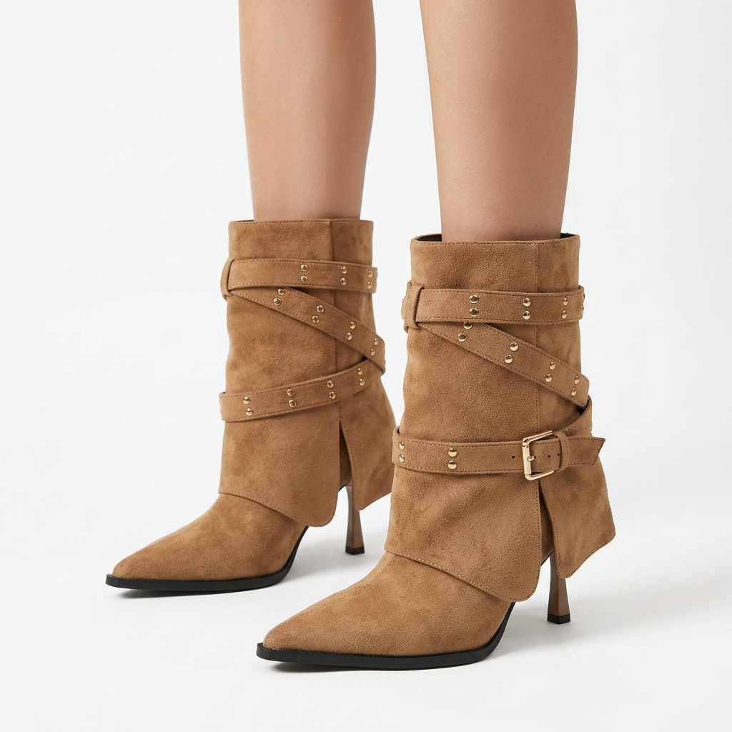 Botas Puntiagudas Tacón Aguja