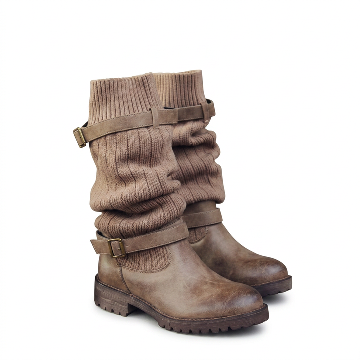 Botas Lana Media Caña