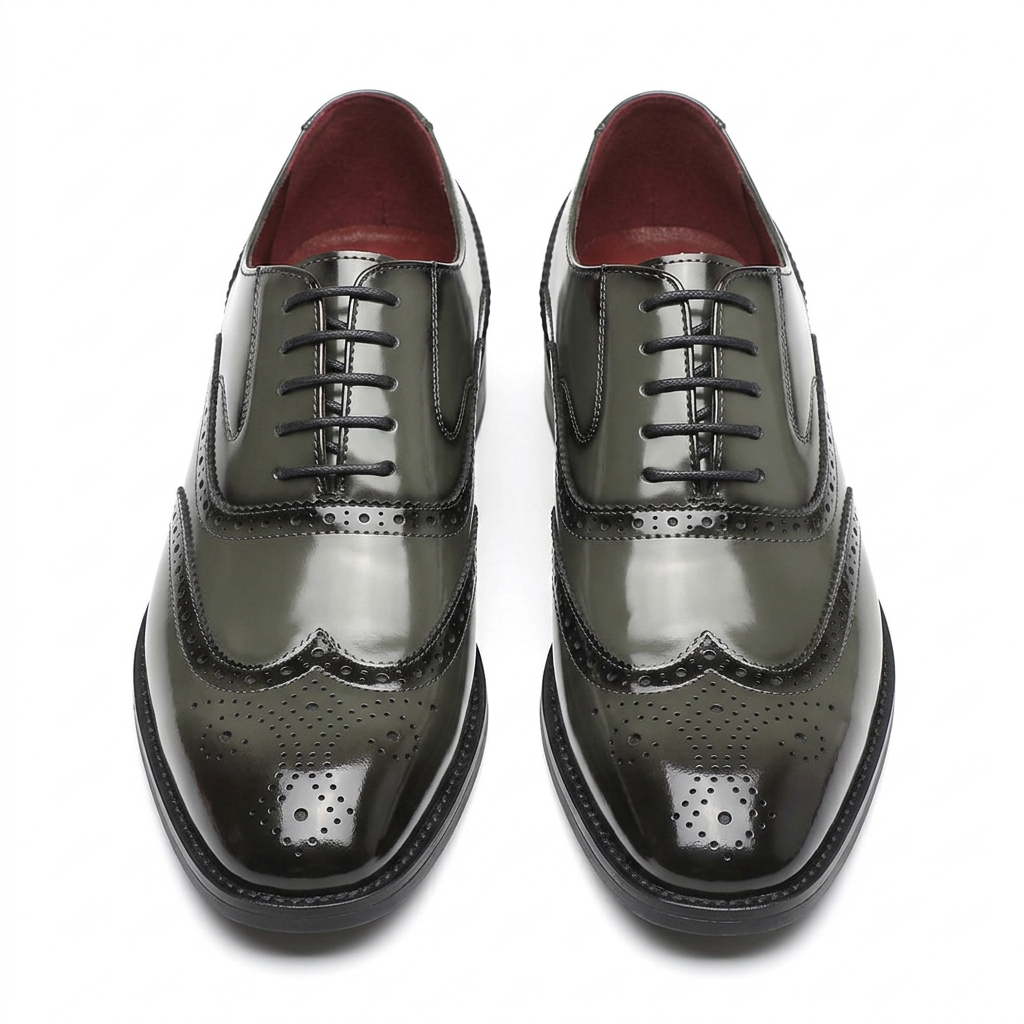 Zapatos Ortopédicas Brogue Ala Mosca