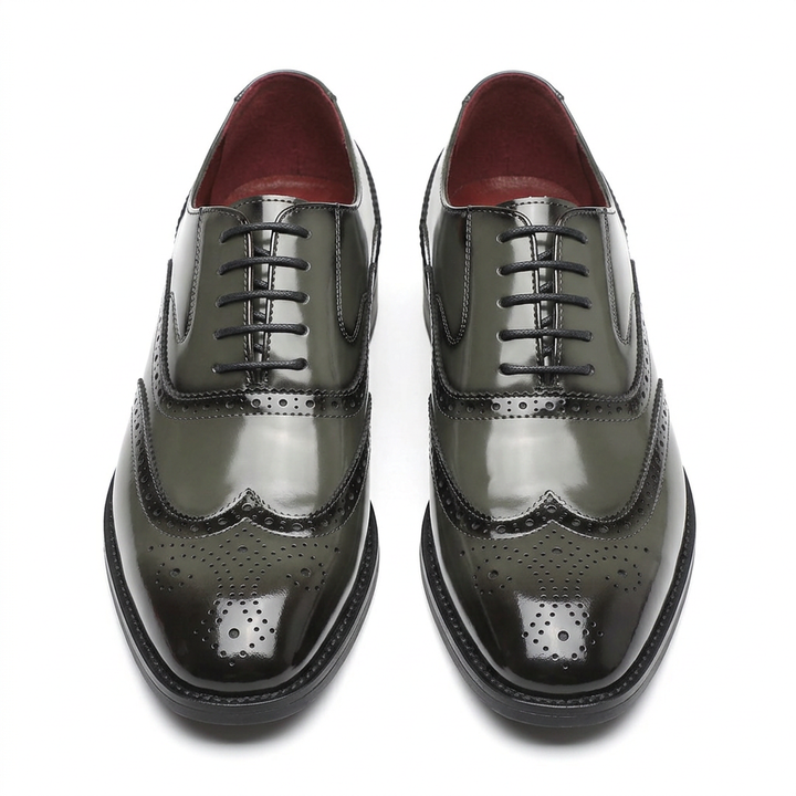 Zapatos Ortopédicas Brogue Ala Mosca