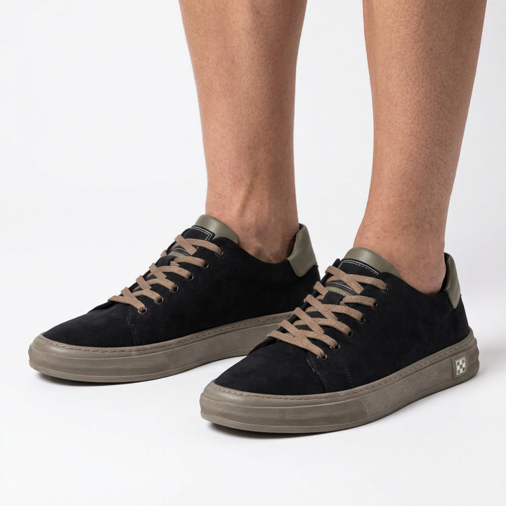 Zapatillas Ortopédicas Lona Costuras Vistas