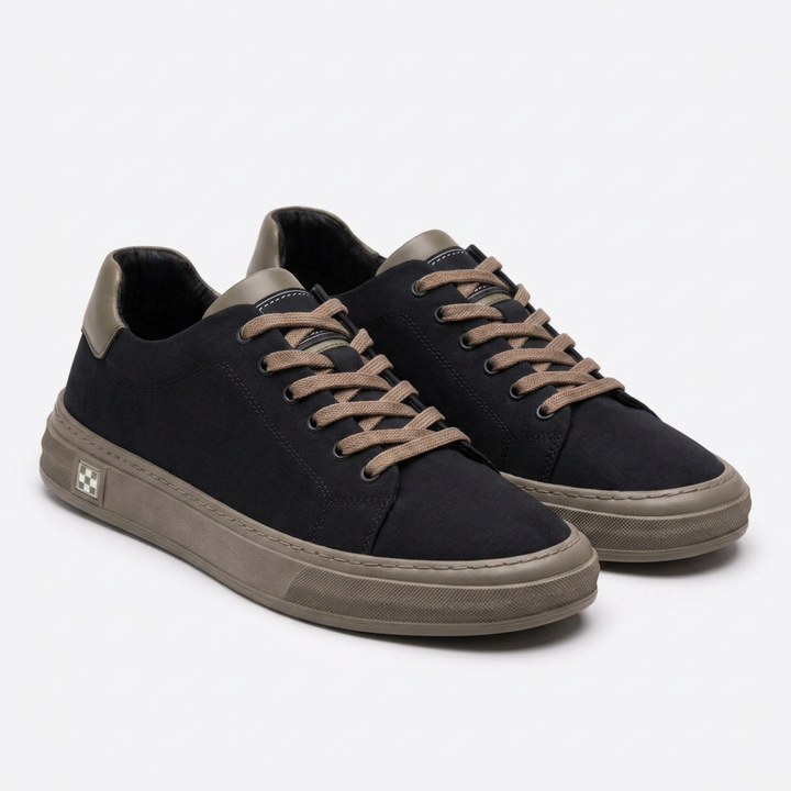 Zapatillas Ortopédicas Lona Costuras Vistas