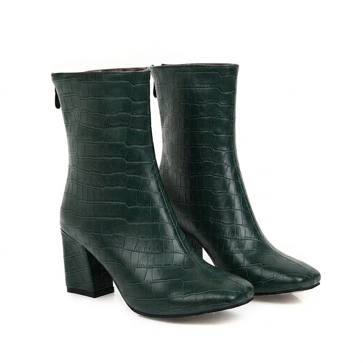 Botas Elásticas Puntera Cuadrada
