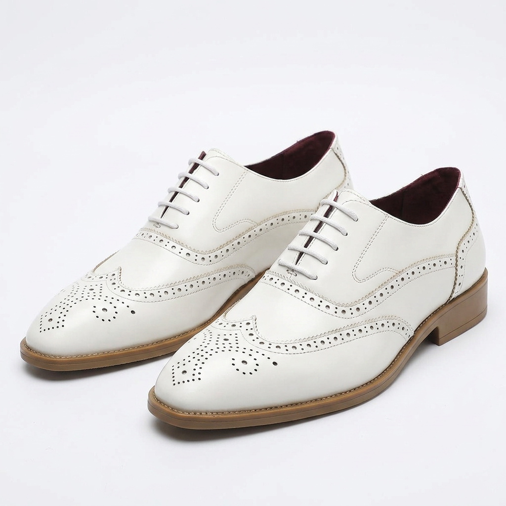 Zapatos Ortopédicas Brogue Ala Mosca