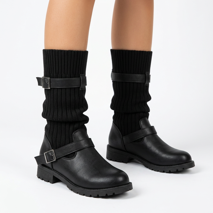 Botas Lana Media Caña