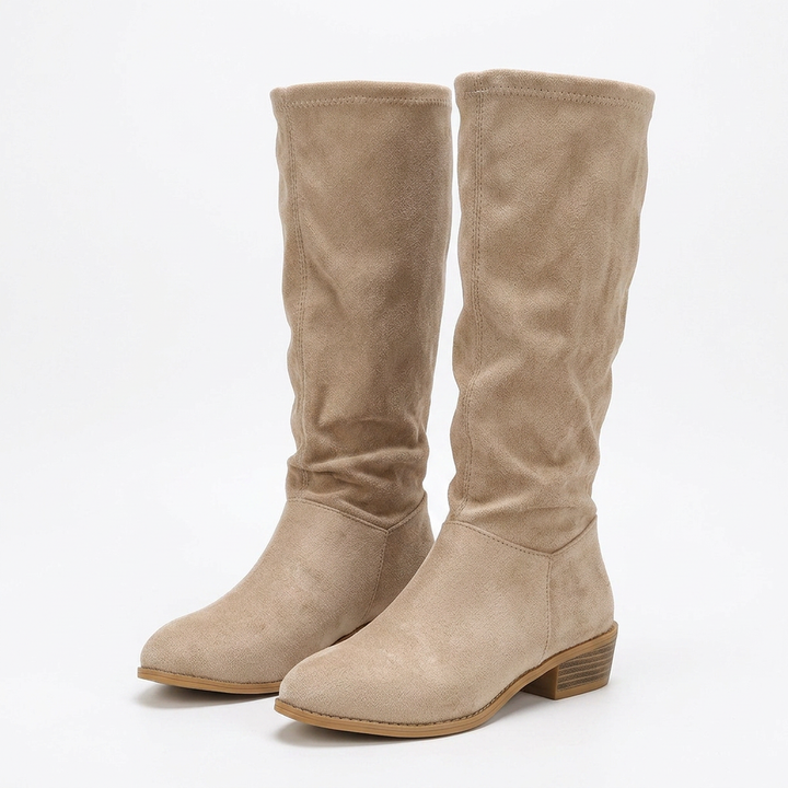 Botas Altas Mate Caña Recta