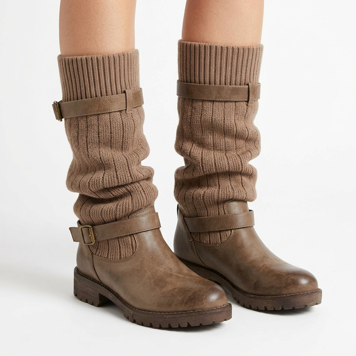 Botas Lana Media Caña
