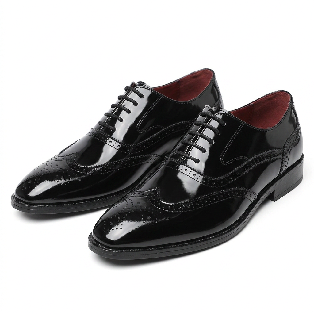 Zapatos Ortopédicas Brogue Ala Mosca