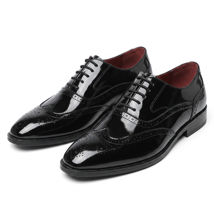 Zapatos Ortopédicas Brogue Ala Mosca
