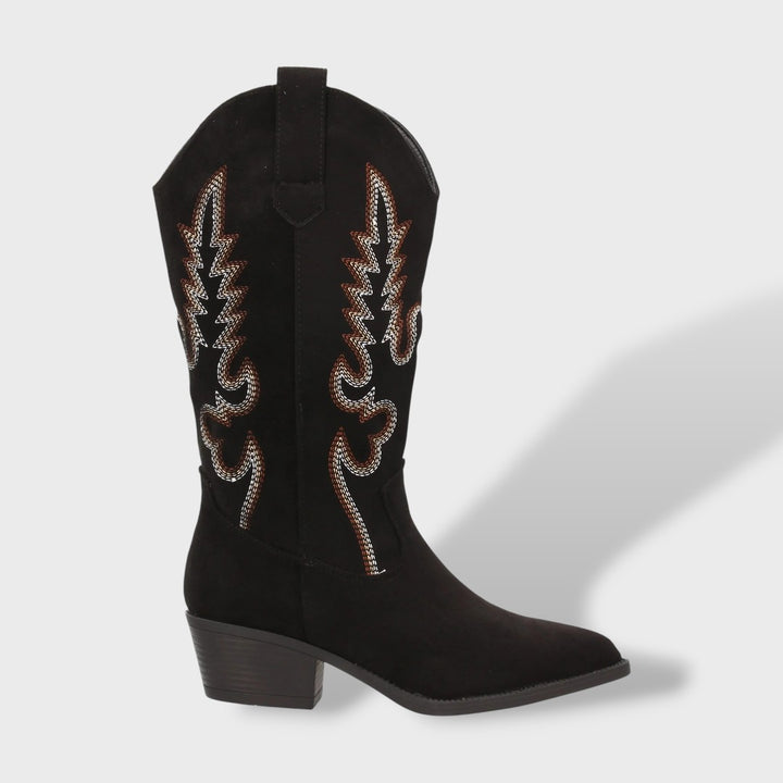 Botas Cowboy Mujer Ante | Estilo Elegante