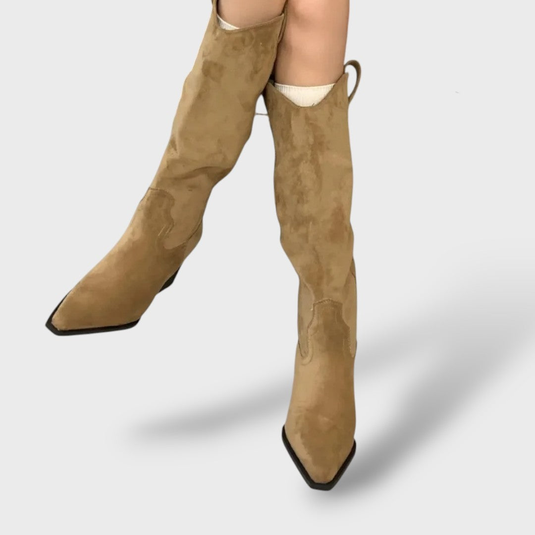 Botas Altas de Cuero Cowboy Modernas