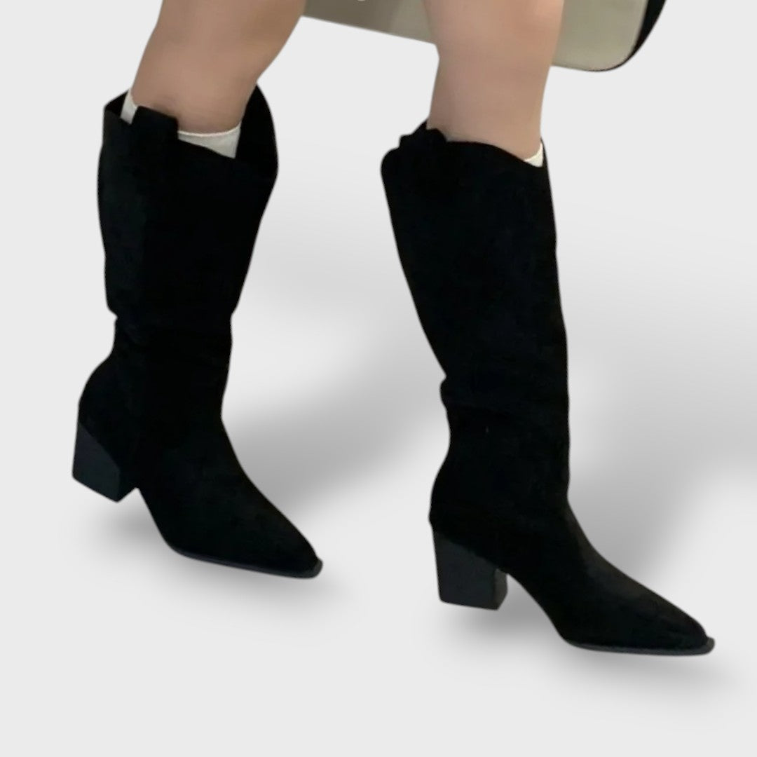 Botas Altas de Cuero Cowboy Modernas