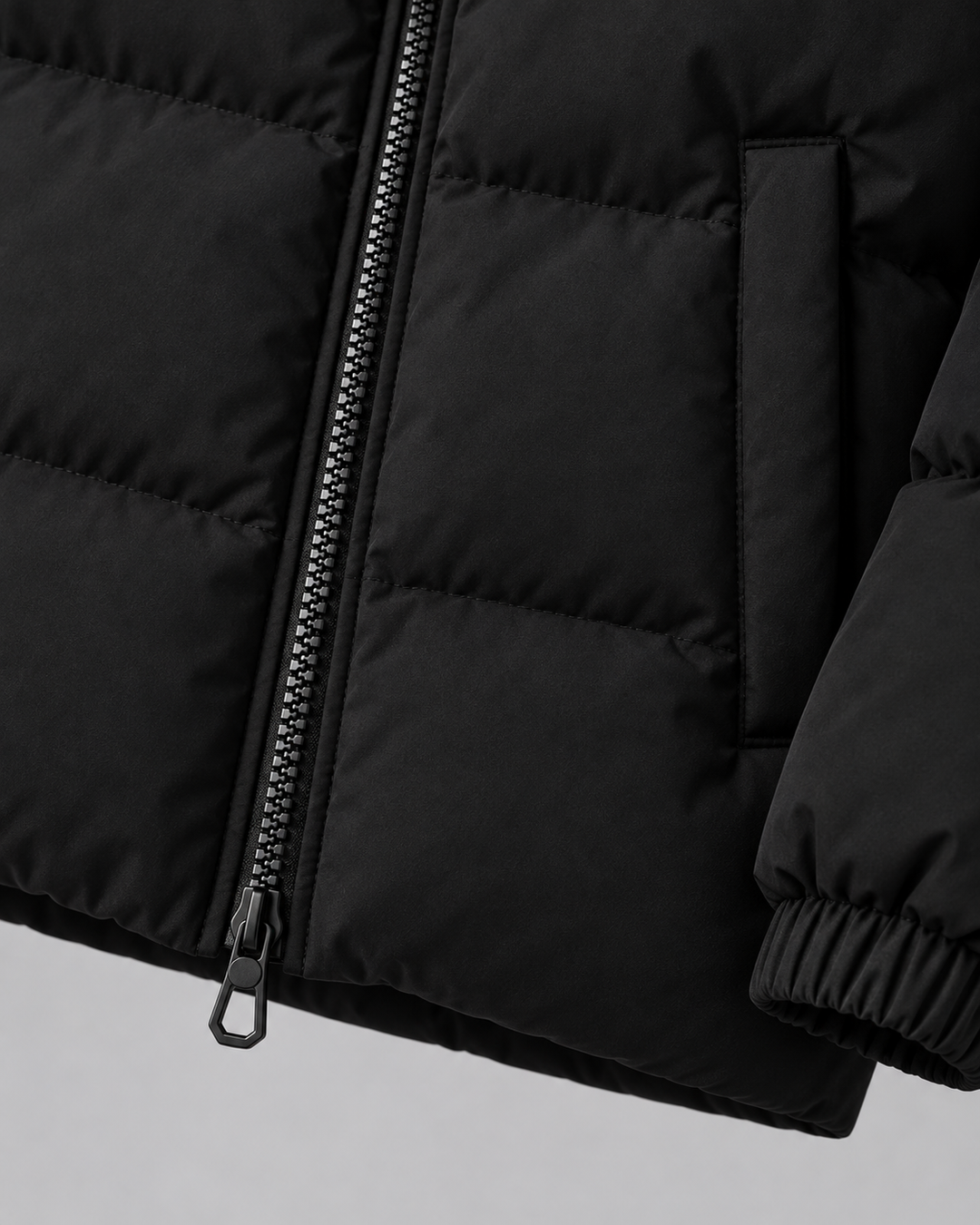 Chaqueta acolchada forrada de forro polar