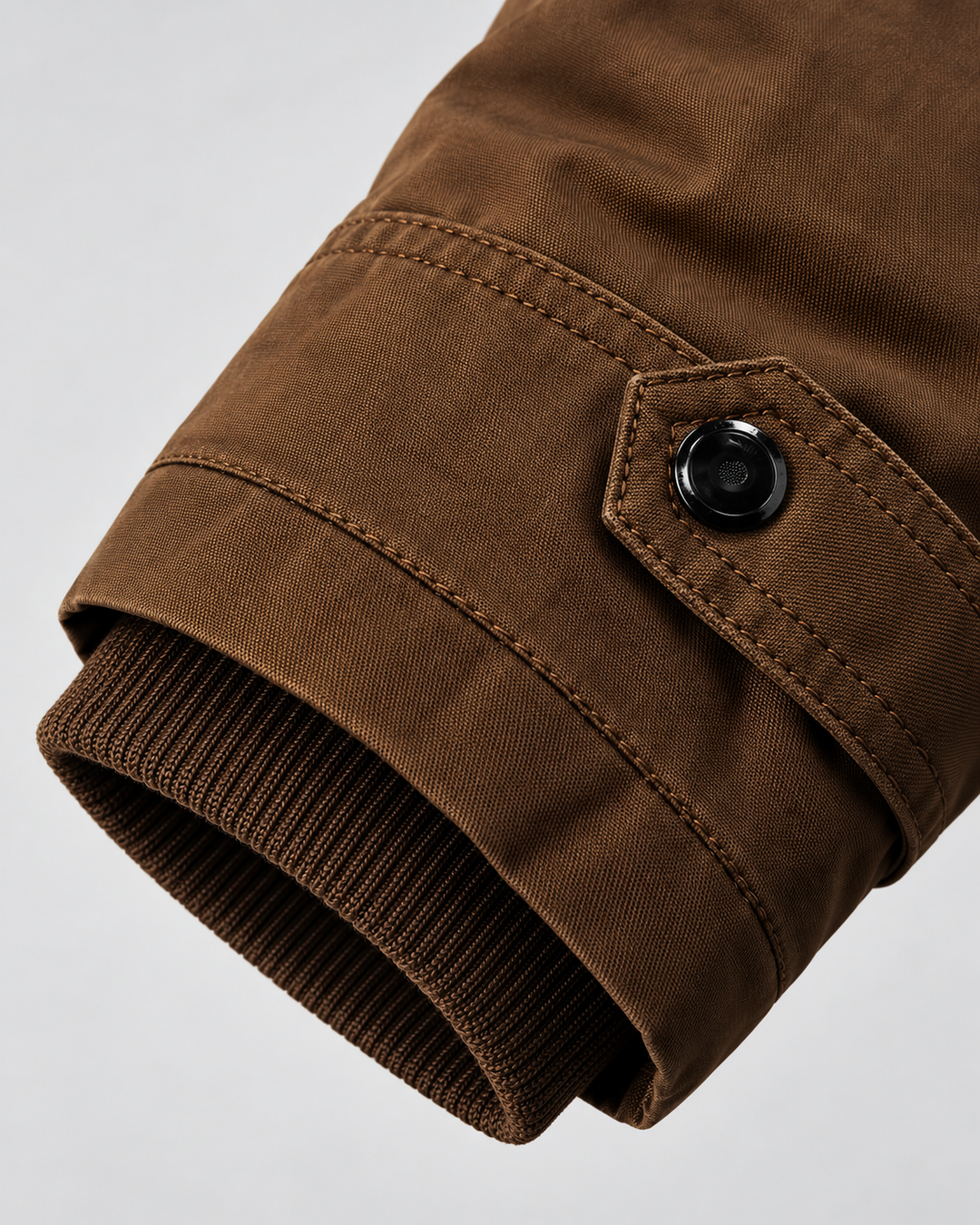 Parka forrada de borreguito multibolsillos