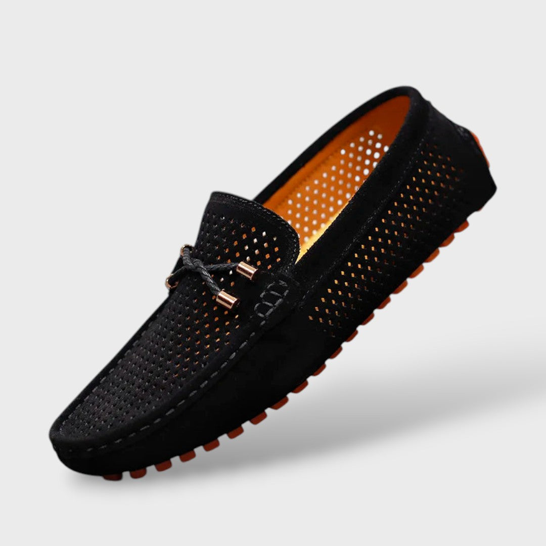 Mocasín Ante Transpirable
