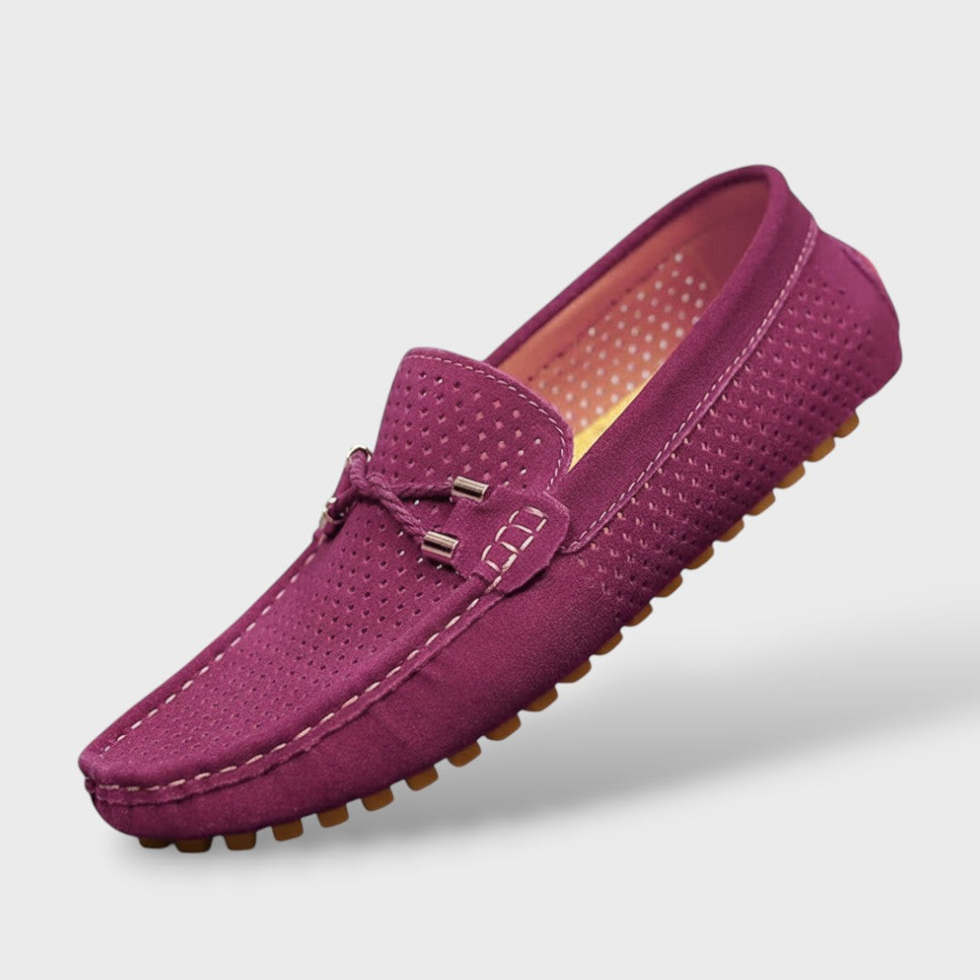 Mocasín Ante Transpirable
