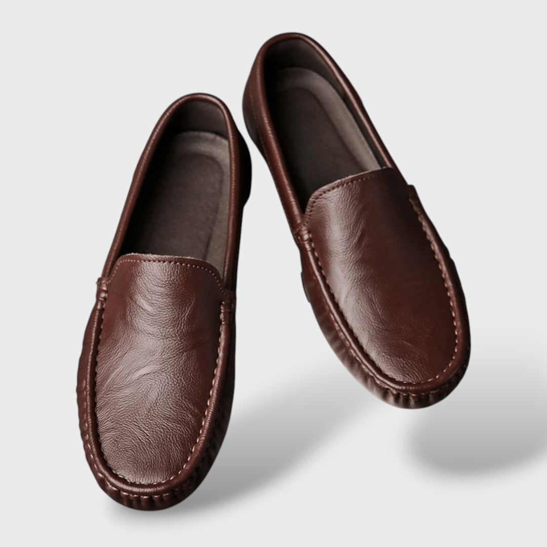Mocasín Piel Hombre