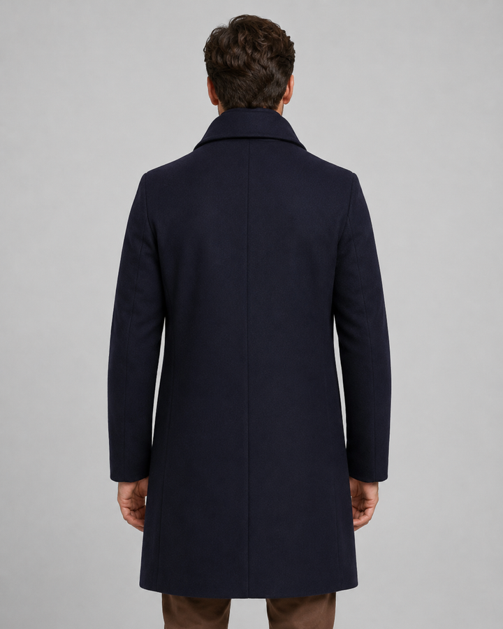 Abrigo Largo Monopetado Sartorial Hombre