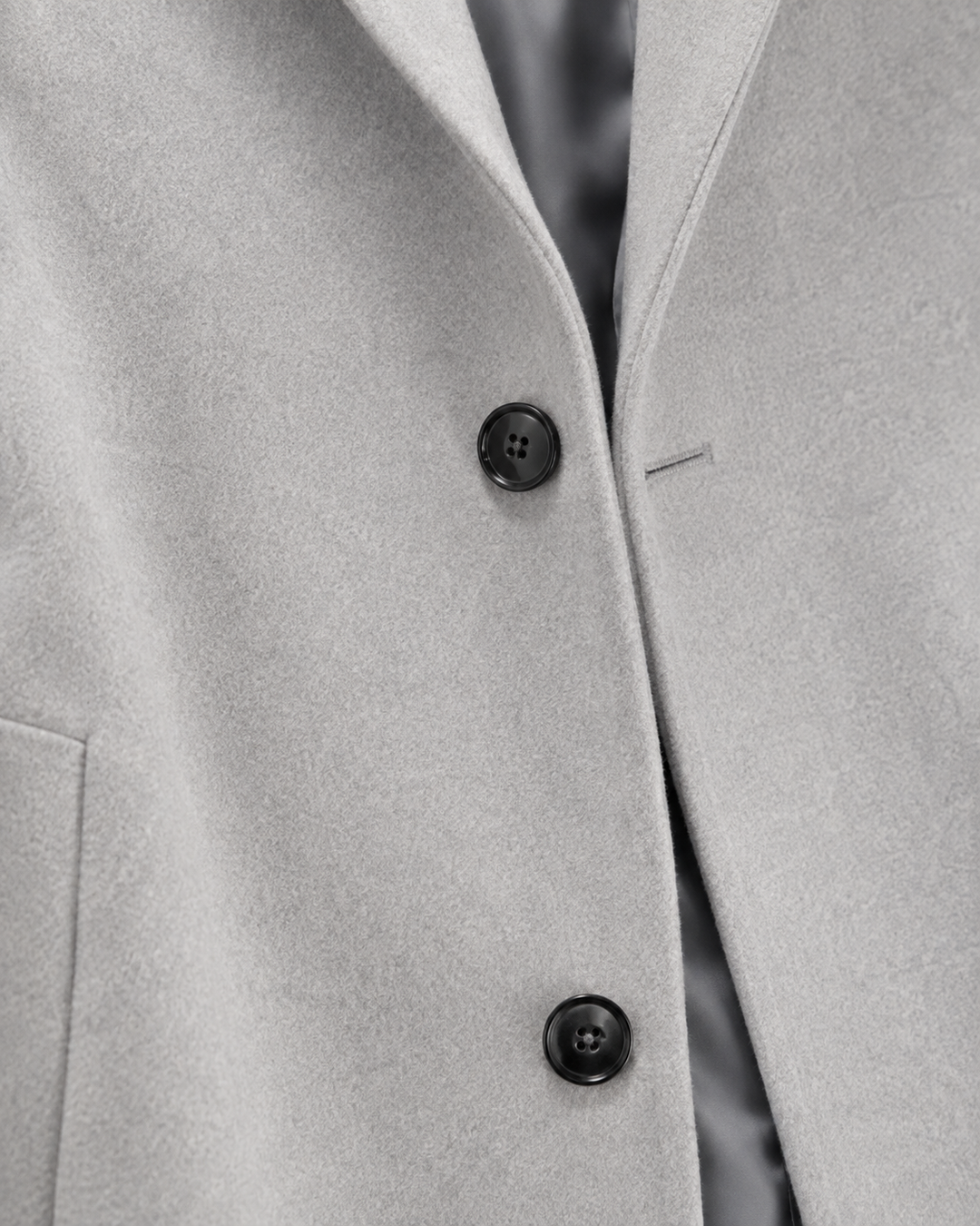 Abrigo Largo Monopetado Sartorial Hombre