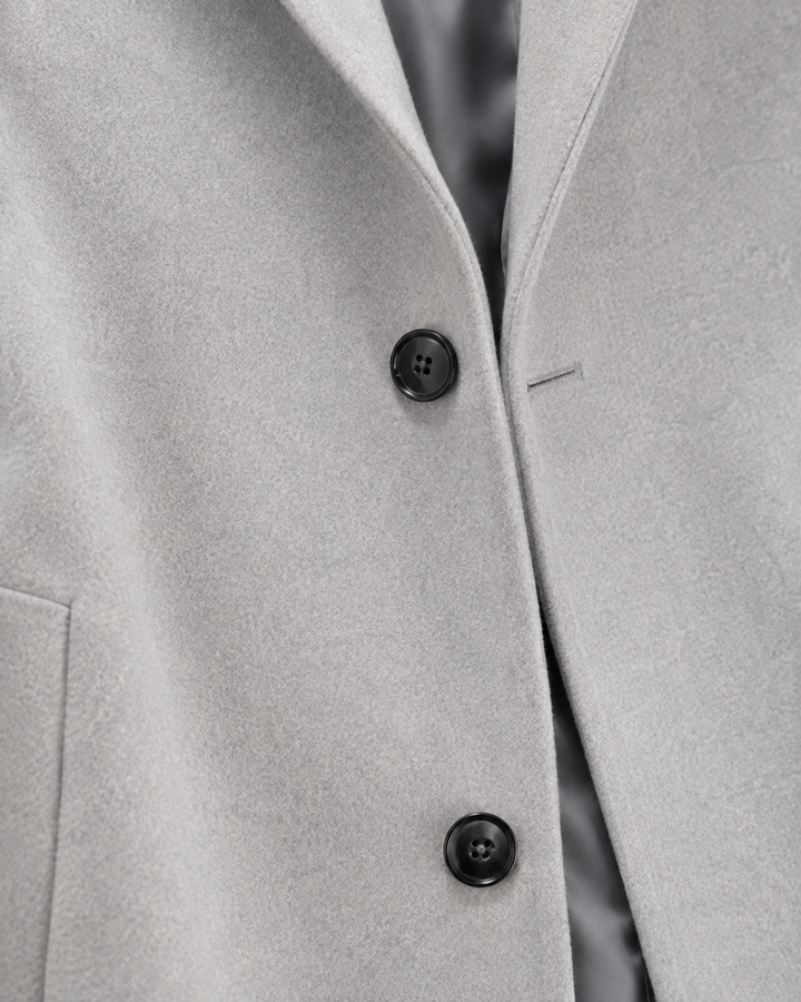 Abrigo Largo Monopetado Sartorial Hombre