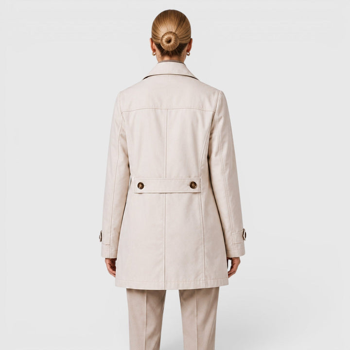 Trench Ligero Largo Mujer