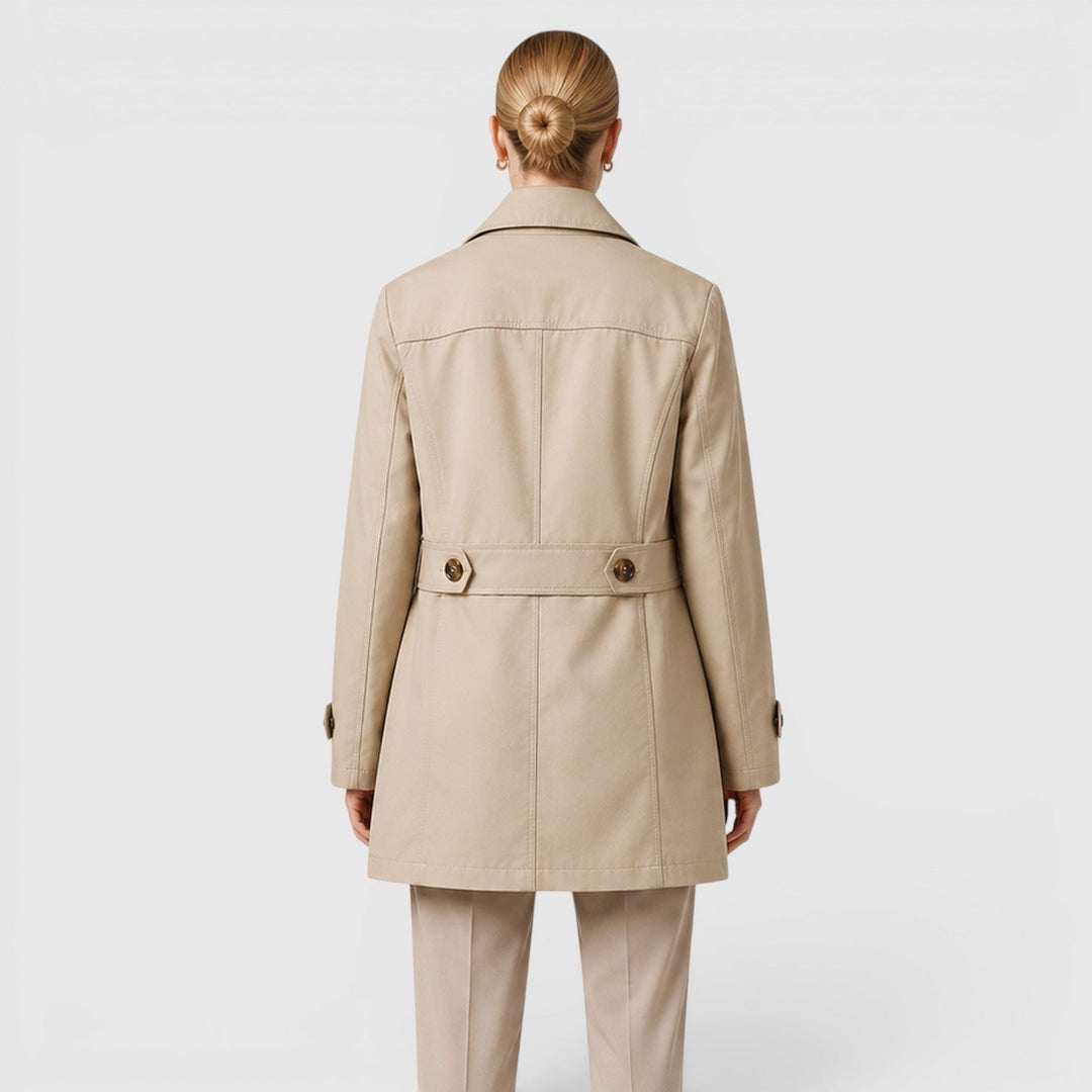 Trench Ligero Largo Mujer