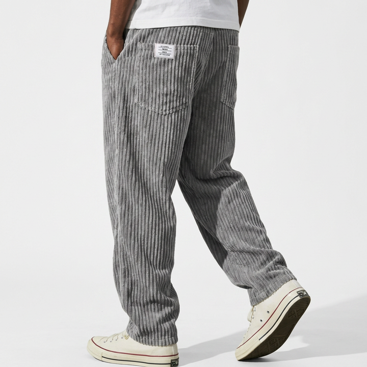 Pantalon Pana - Gris - ApenasCalcas