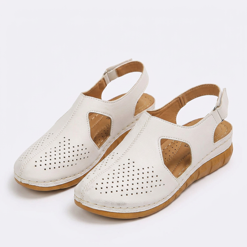 Sandalias Cuna Ligeras - Blanco - Par