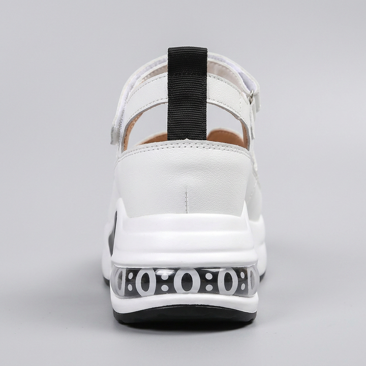 Zapatillas Confort Premium - Blanco - Pormenor