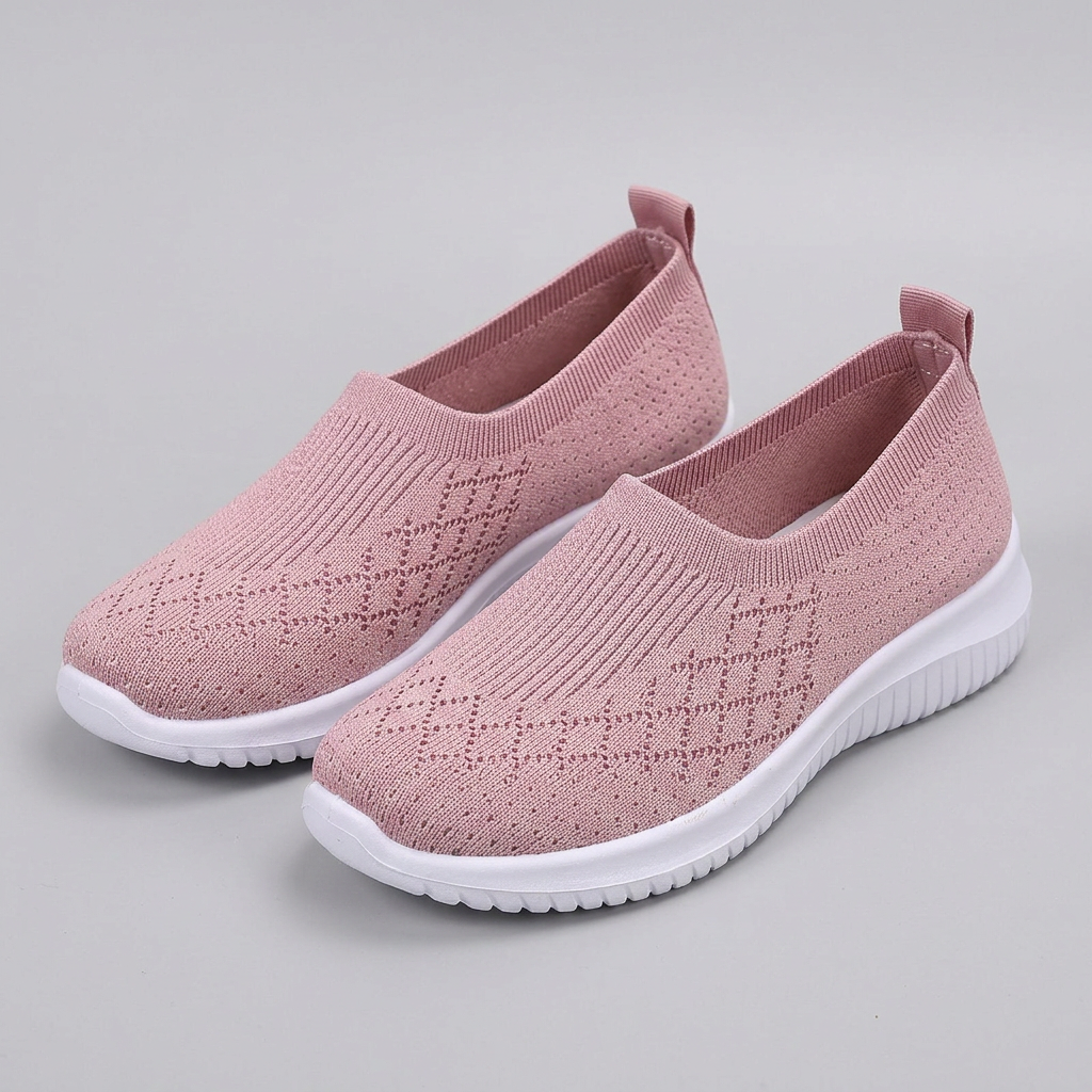 Zapatillas Slip-On - Rosa - Par