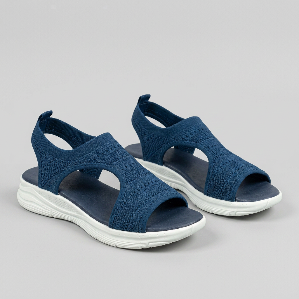 Sandalias Planas - Marino - Par