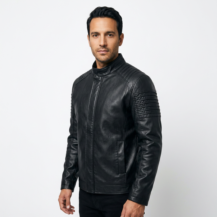Chaqueta Moto - Negro - Lado