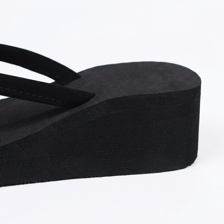Sandalias Cuna Espuma - Negro - Pormenor