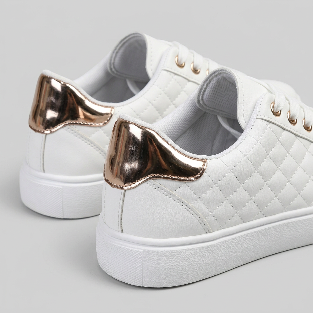 Zapatillas Elegancia - Blanco - Pormenor