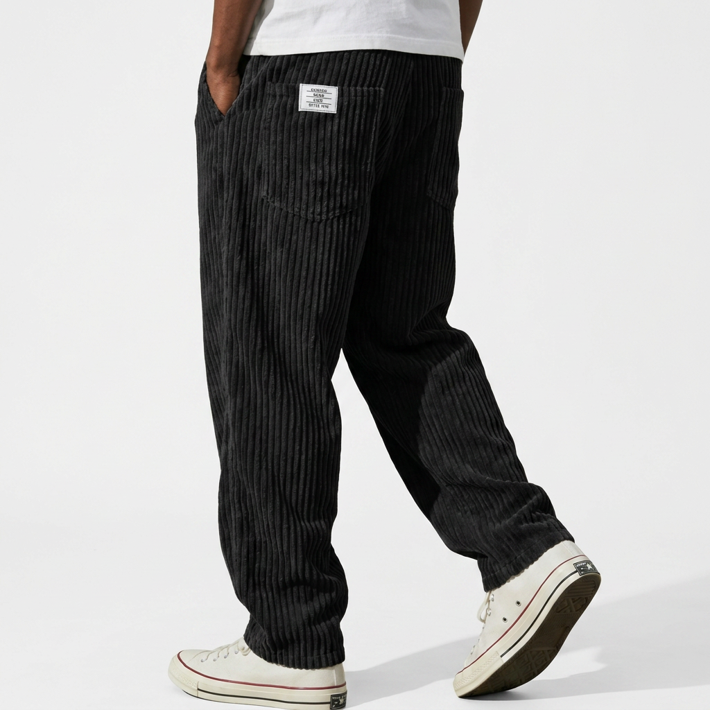 Pantalon Pana - Negro - ApenasCalcas