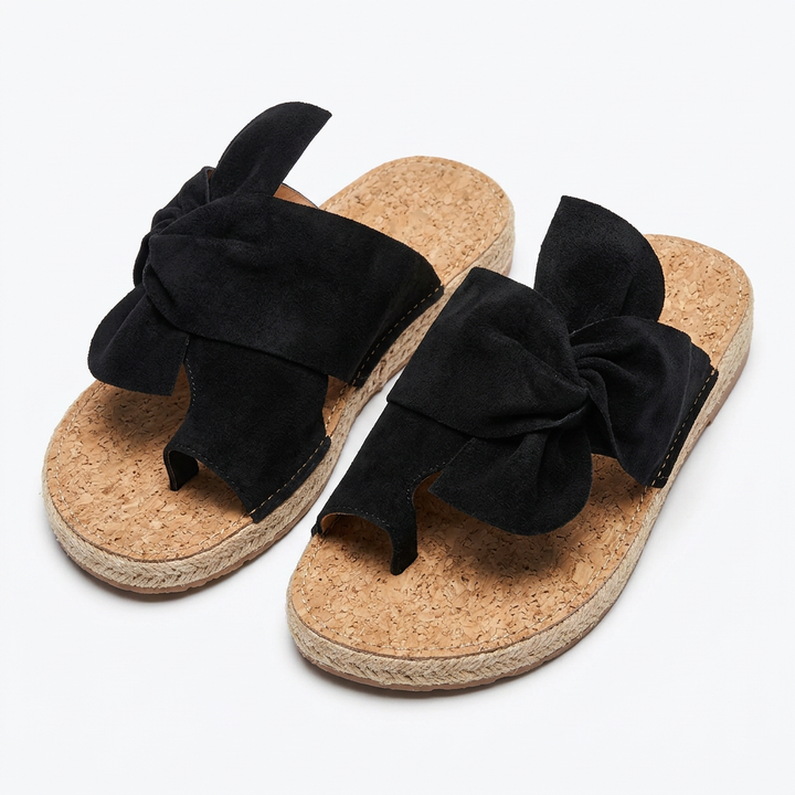Sandalias Casuales Playa - Negro - Par